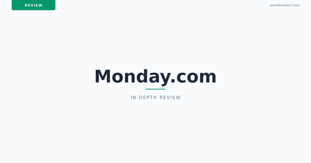 Monday.com Review 2026: More Than Project Management?