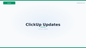 ClickUp Updates Pricing Across 2 Plans (October 2026)
